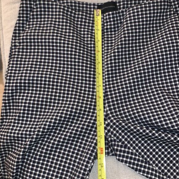 Massimo Fabbro Italy Checkered High Rise Women’s Pants Size 10 - Picture 4 of 10